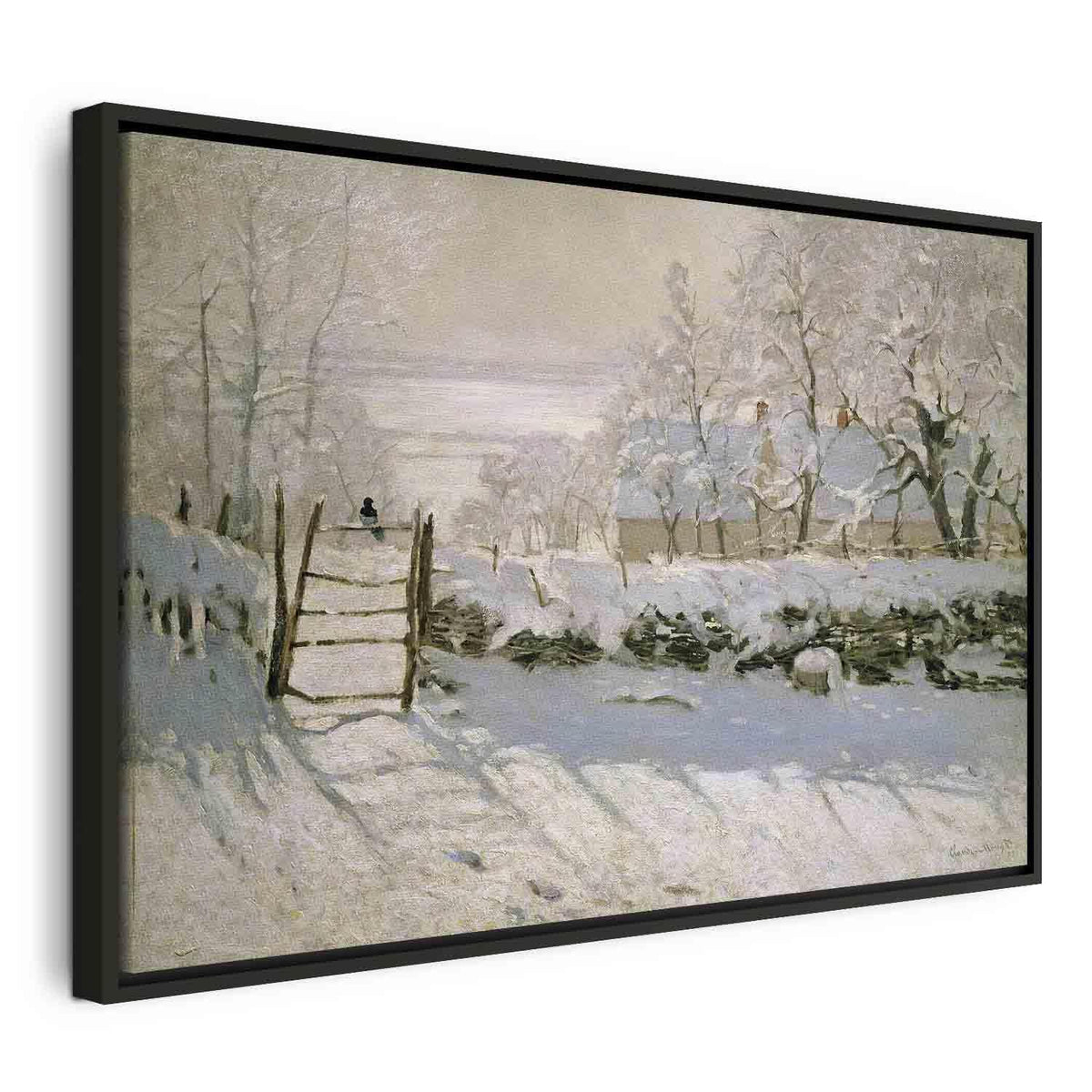 Leinwandbild - Claude Monet – The Magpie
