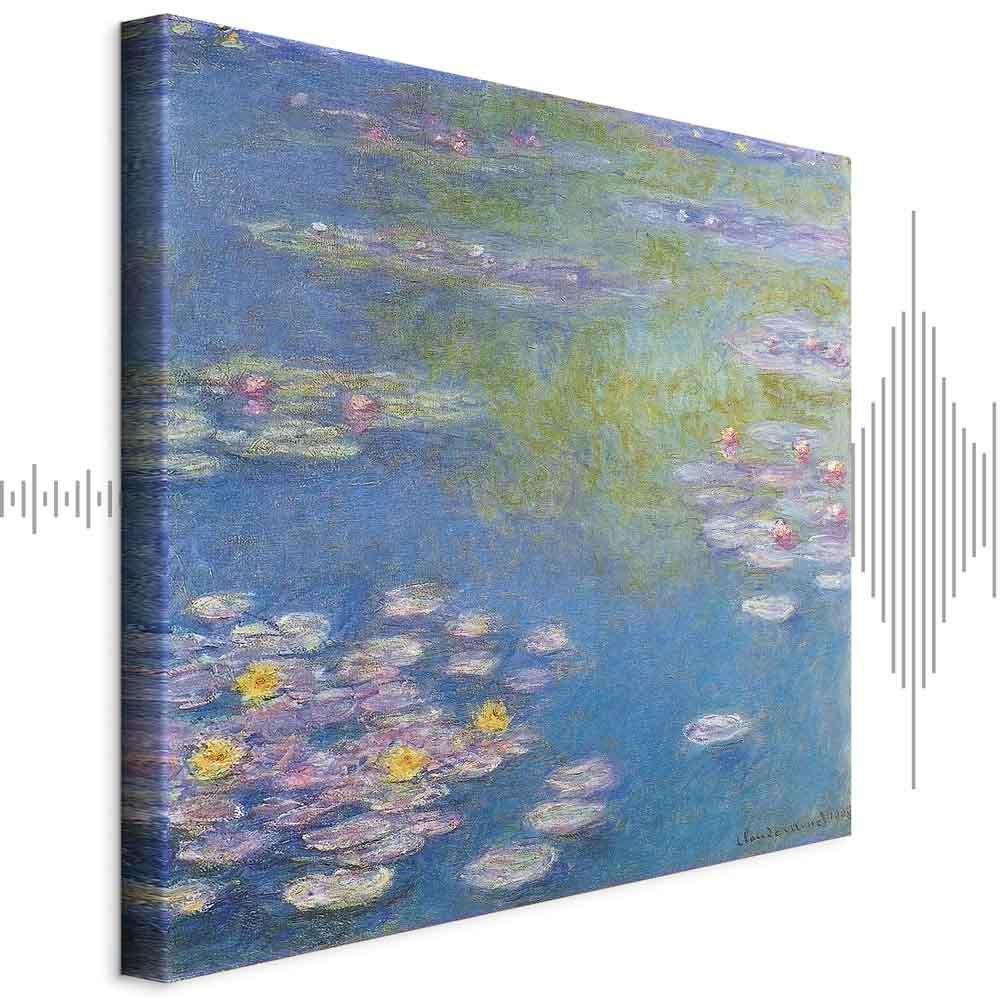 Leinwandbild - Claude Monet – Water lilies in Giverny