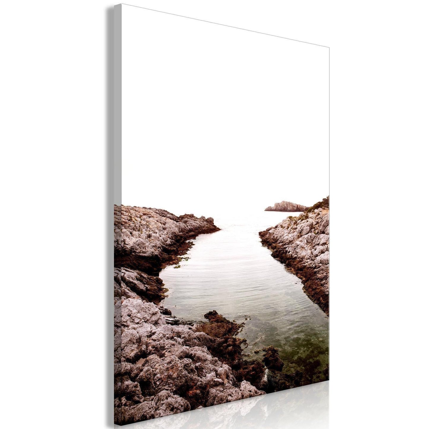 Leinwandbild - Rocky Harbor (1 Part) Vertical Artgeist