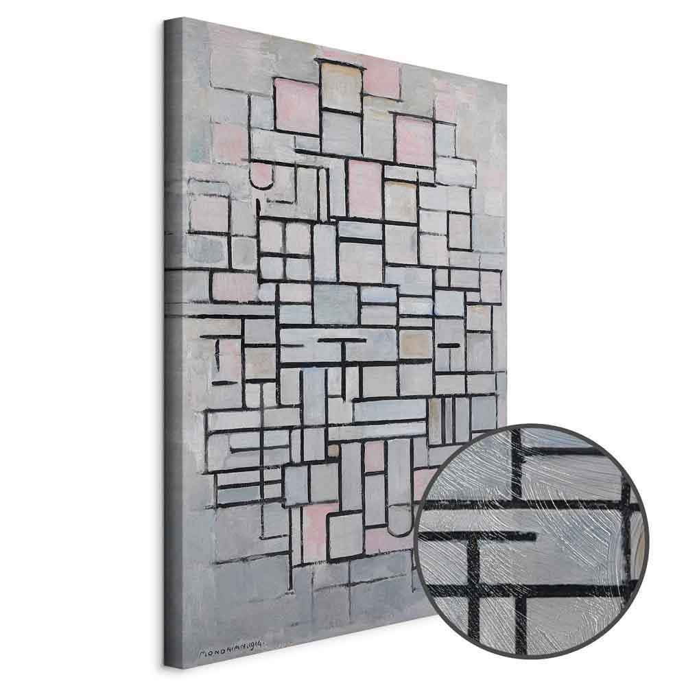 Leinwandbild - Piet Mondrian – Composition No IV