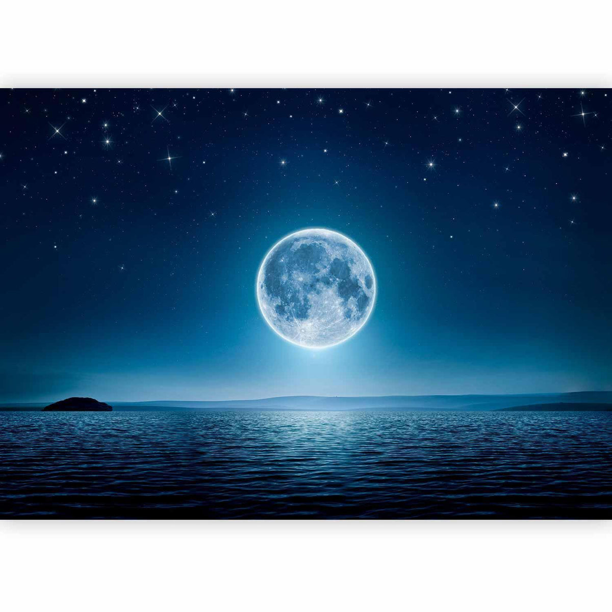 Fototapete - Moonlit night