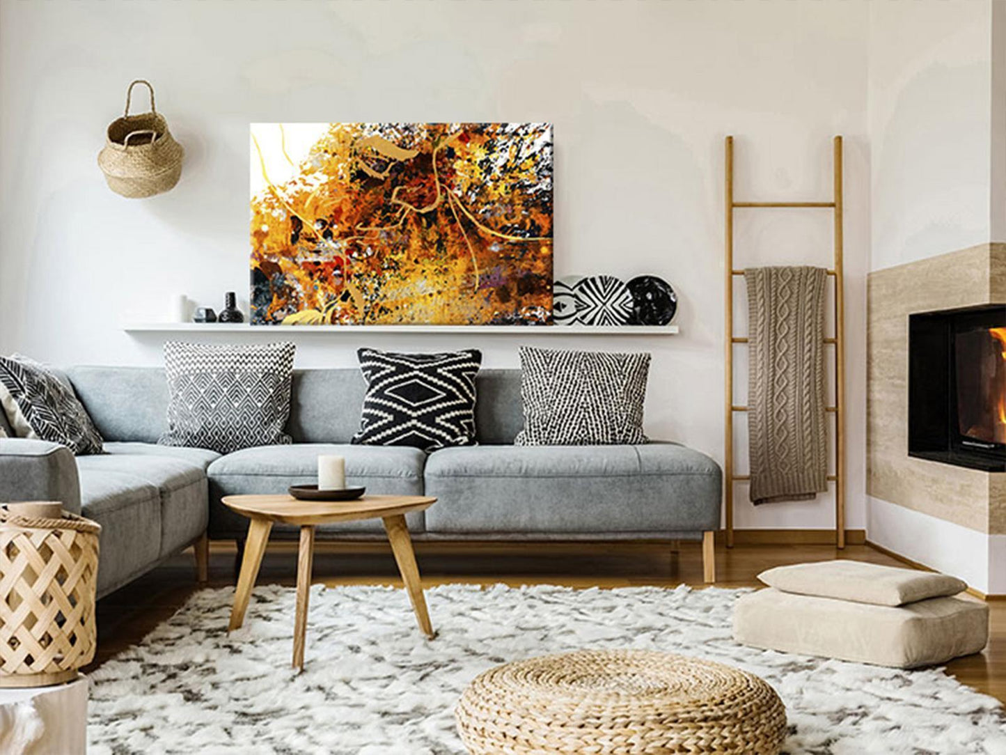 wandbild - Kiss Explosion