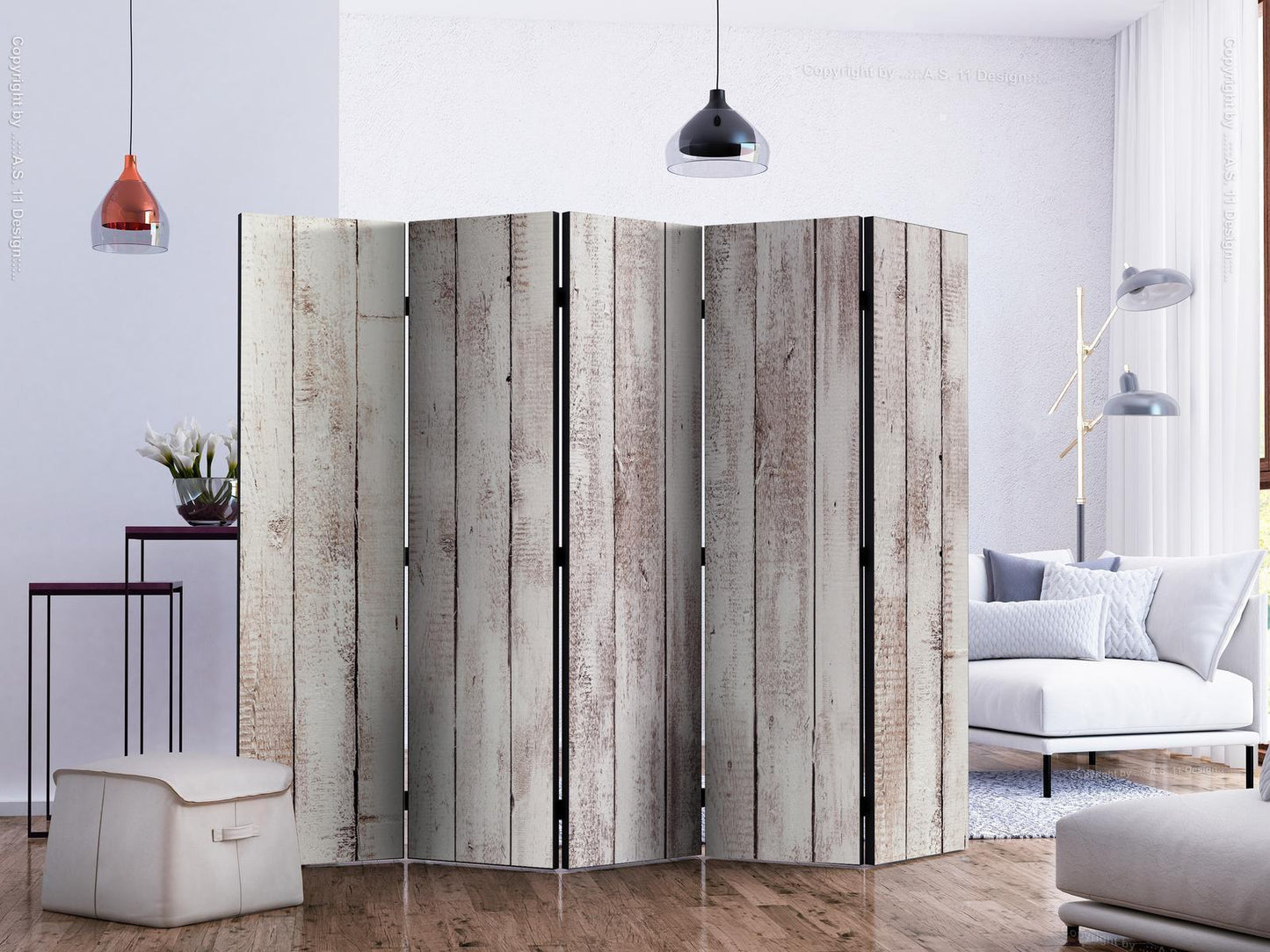 Paravent - Exquisite Wood II Artgeist