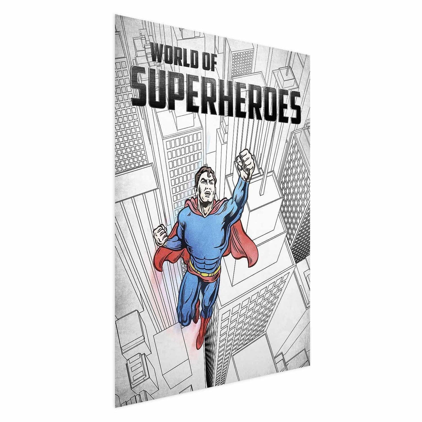 Poster - World of Superheroes Artgeist