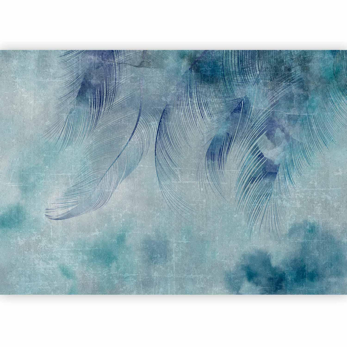 Fototapete - Blue Cupid