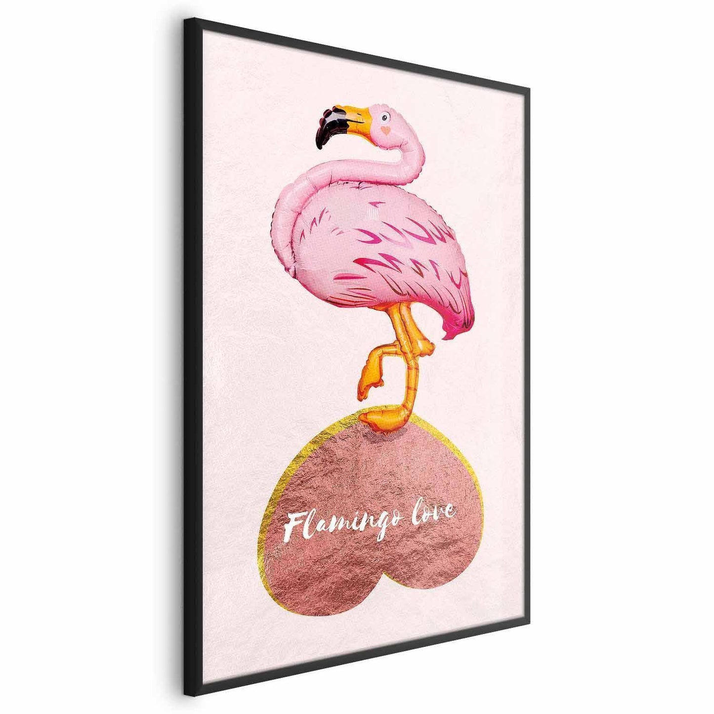 Poster - Flamingo in Love Artgeist