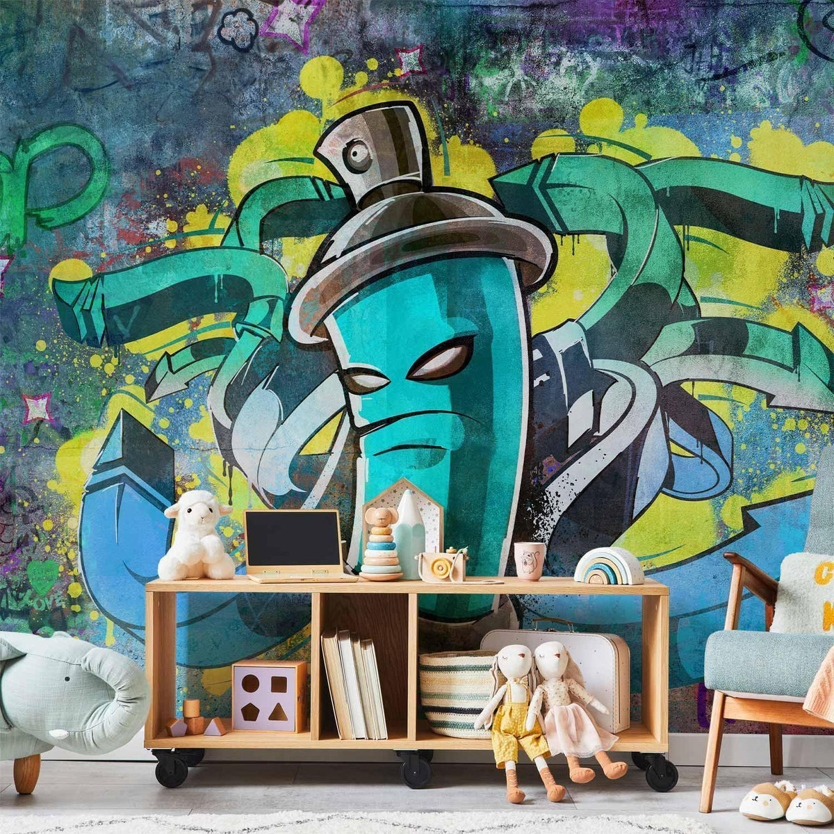 Fototapete - Graffiti maker