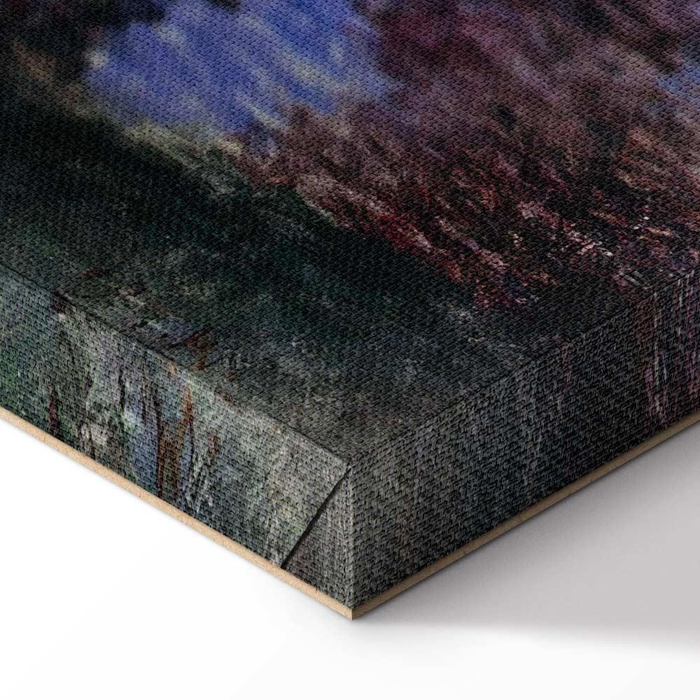 Leinwandbild - Claude Monet – Coin de jardin à Montgeron