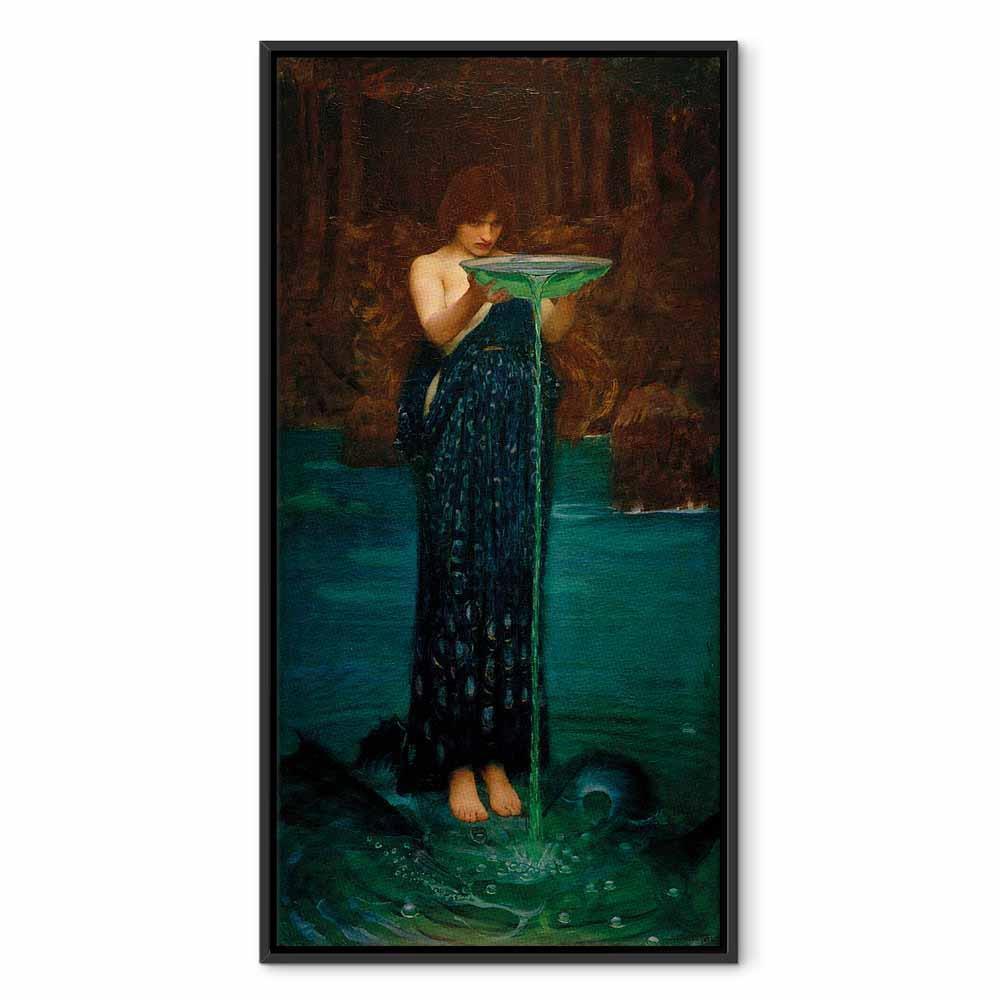 Leinwandbild - John William Waterhouse – Circe Invidiosa