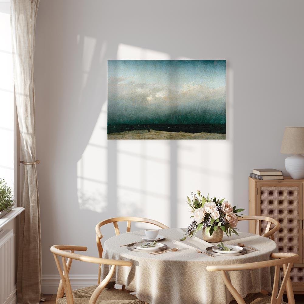 Leinwandbild - Caspar David Friedrich – The Monk by the Sea