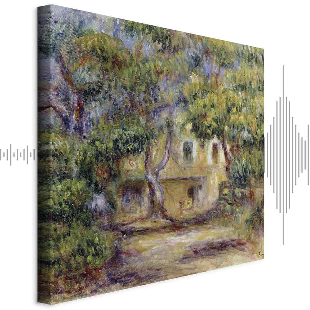 Leinwandbild - Pierre-Auguste Renoir – The Farm at Les Collettes