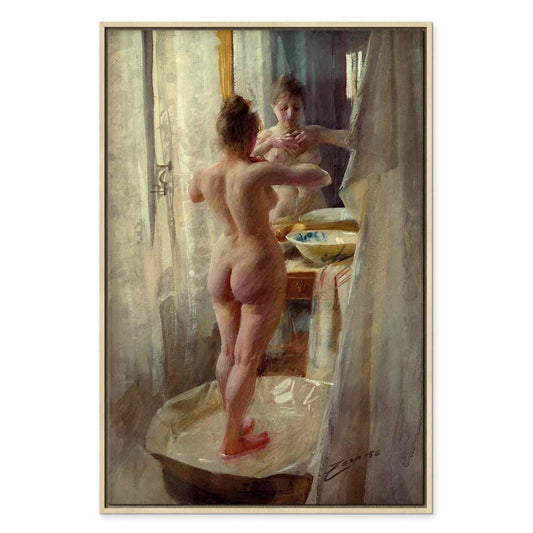 Leinwandbild - Anders Zorn – Tube