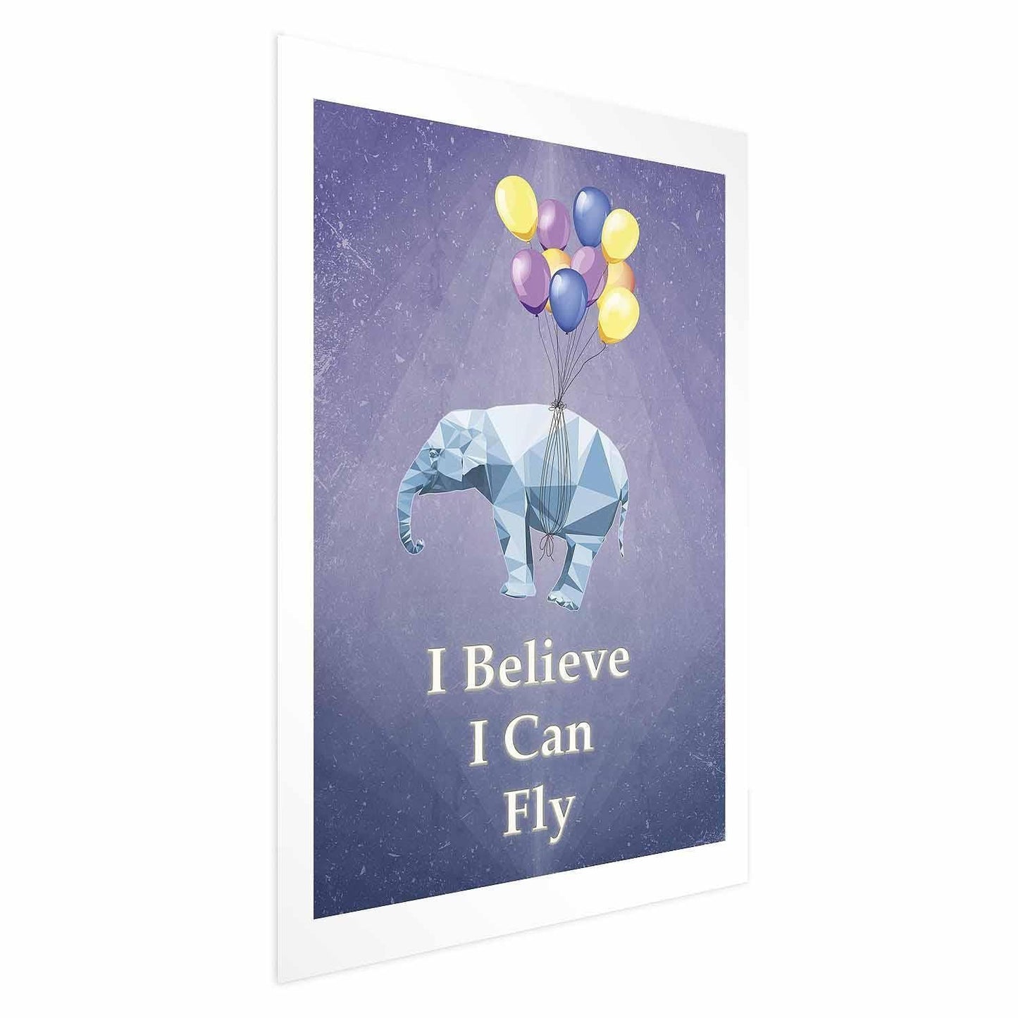 Poster - Flying Elephant Artgeist