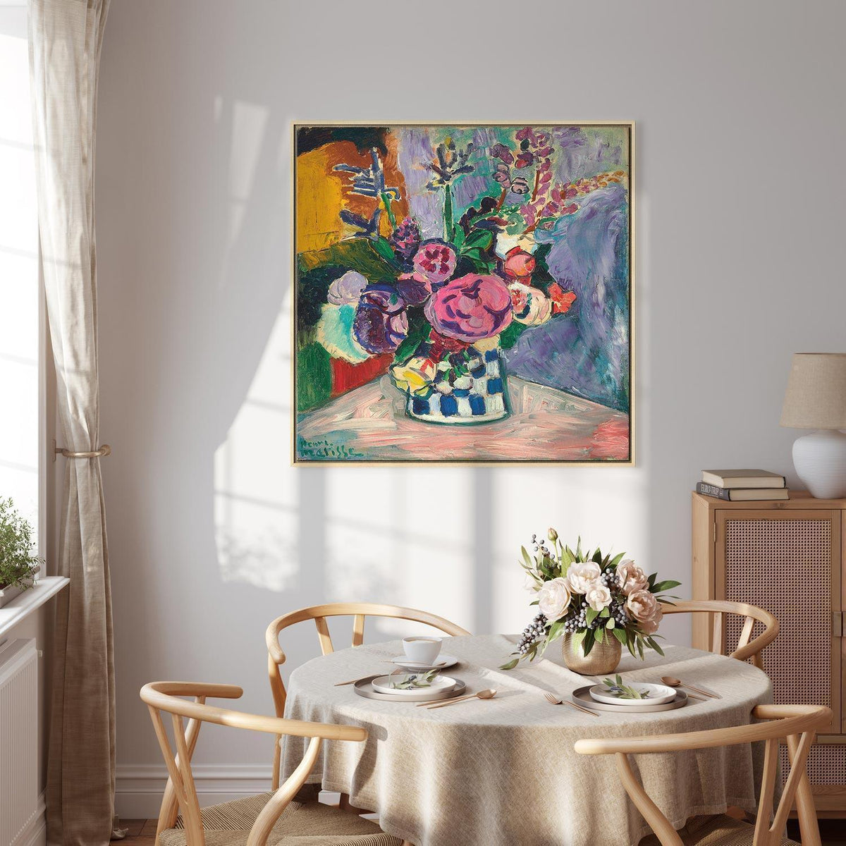 Leinwandbild - Henri Matisse – Peonies