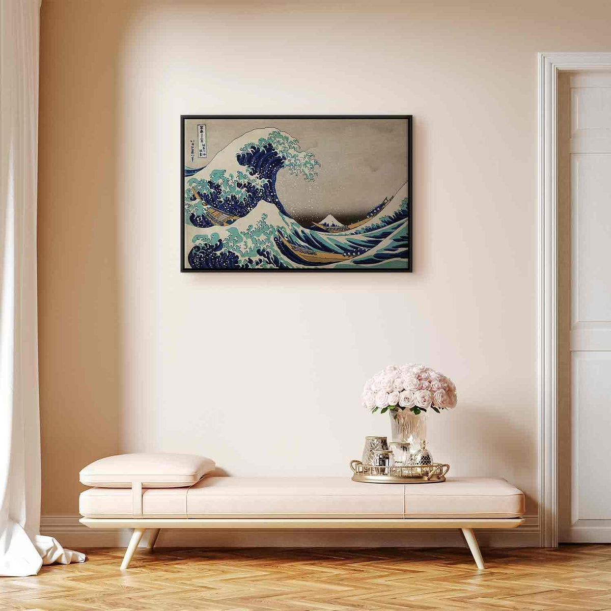 Leinwandbild - Hokusai Katsushika – The Great Wave off Kanagawa