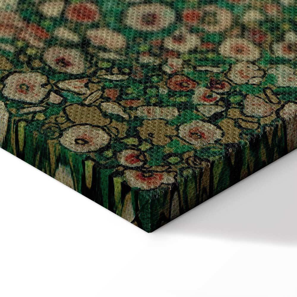 Leinwandbild - Gustav Klimt – Gartenlandschaft mit Bergkuppe