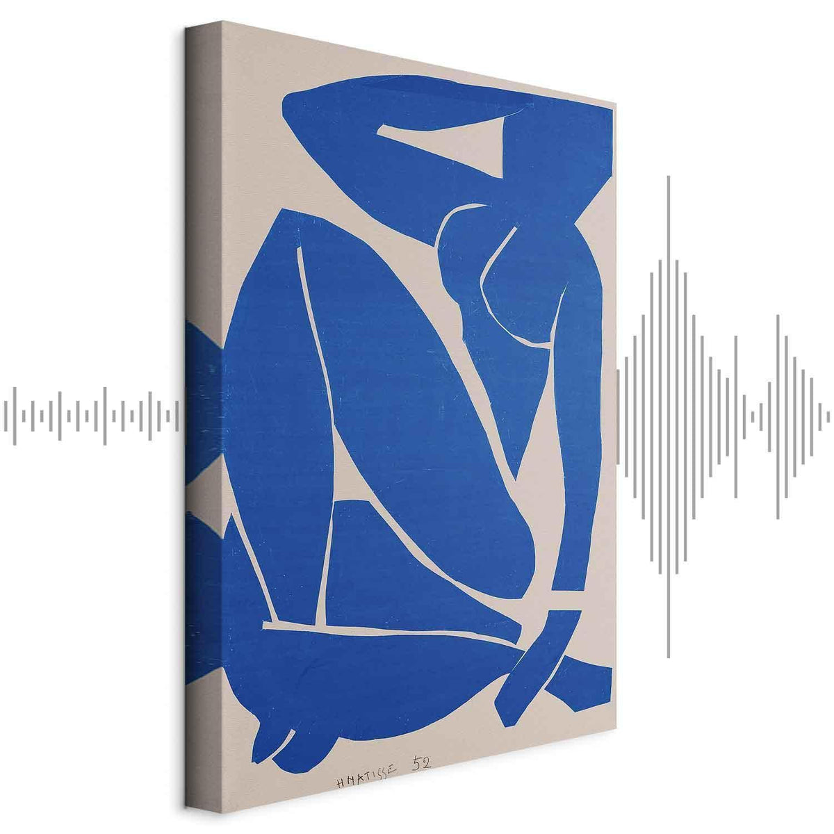 Leinwandbild - Henri Matisse – Blue Nude III