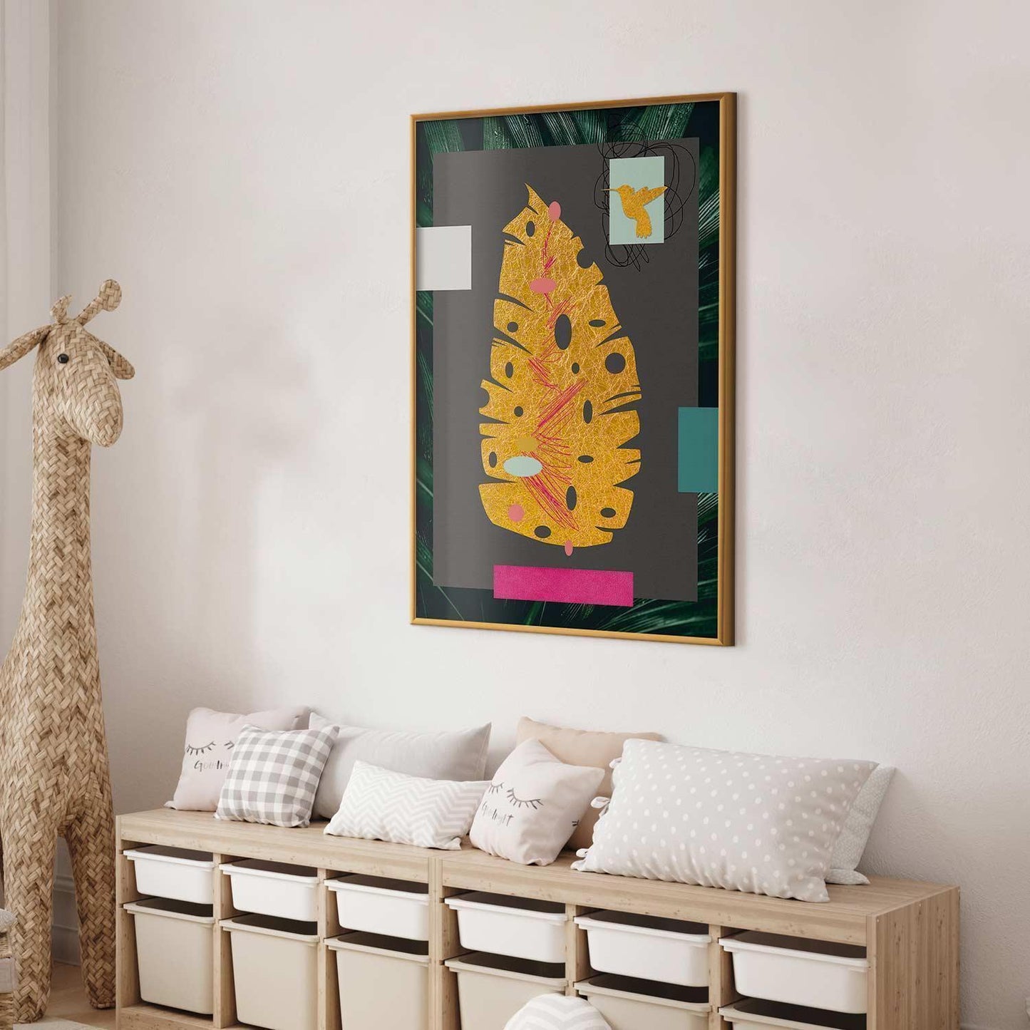 Poster - Golden Leaf Artgeist