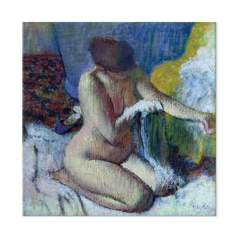 Leinwandbild - Edgar Degas – After the Bath