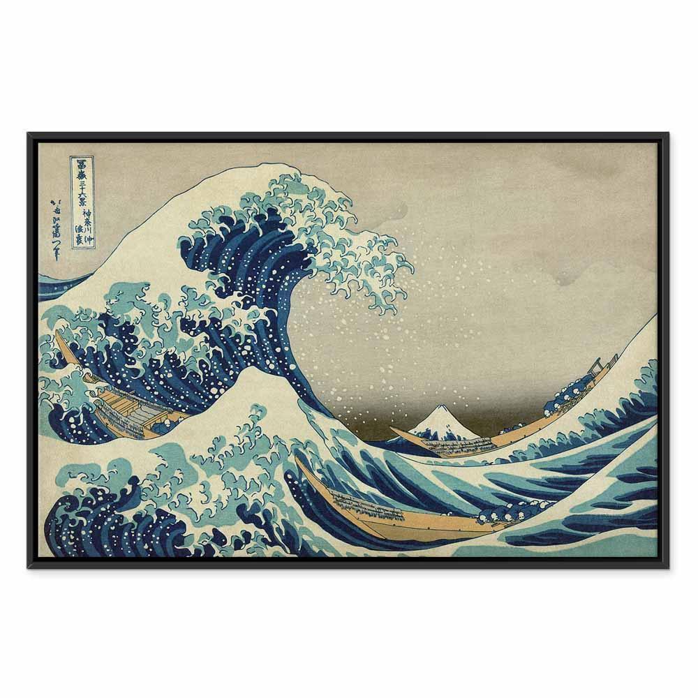 Leinwandbild - Hokusai Katsushika – The Great Wave off Kanagawa