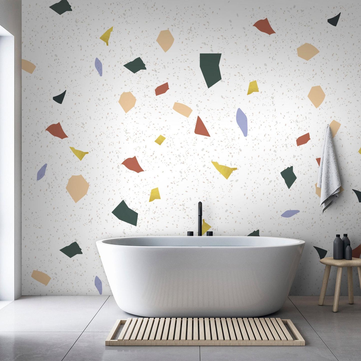 Fototapete - Subtle Terrazzo Pattern Artgeist