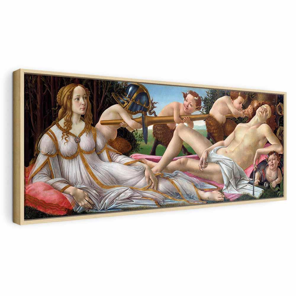 Leinwandbild - Sandro Botticelli – Venus and Mars