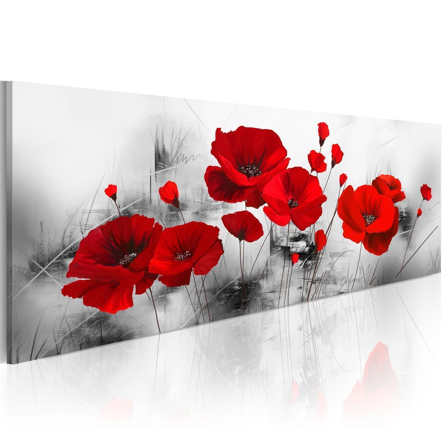 Leinwandbild - Grey Garden Artgeist