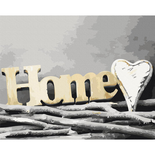 Malen nach Zahlen - Home on the Branches