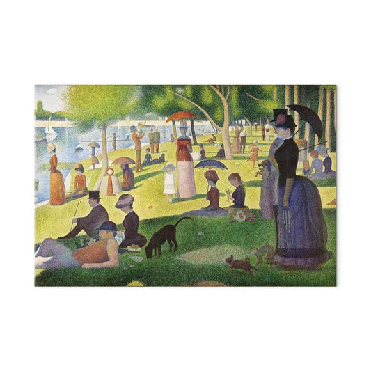 Leinwandbild - Georges Seurat – Sunday Afternoon on the Island of La Grande Jatte