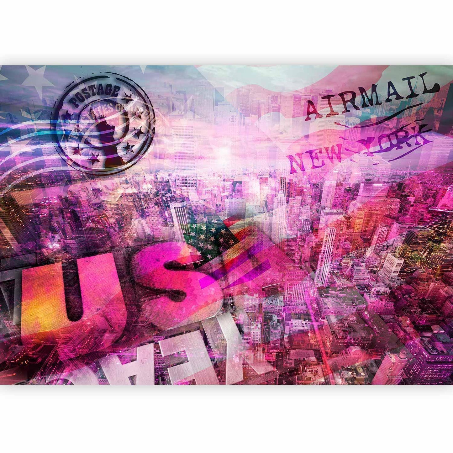 Fototapete - USA - patriotic theme Artgeist