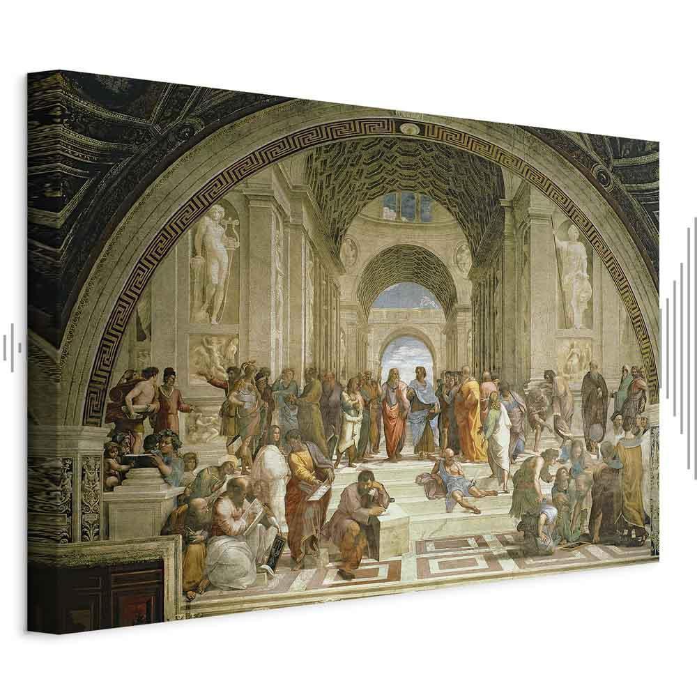 Leinwandbild - Raphael – The School of Athens
