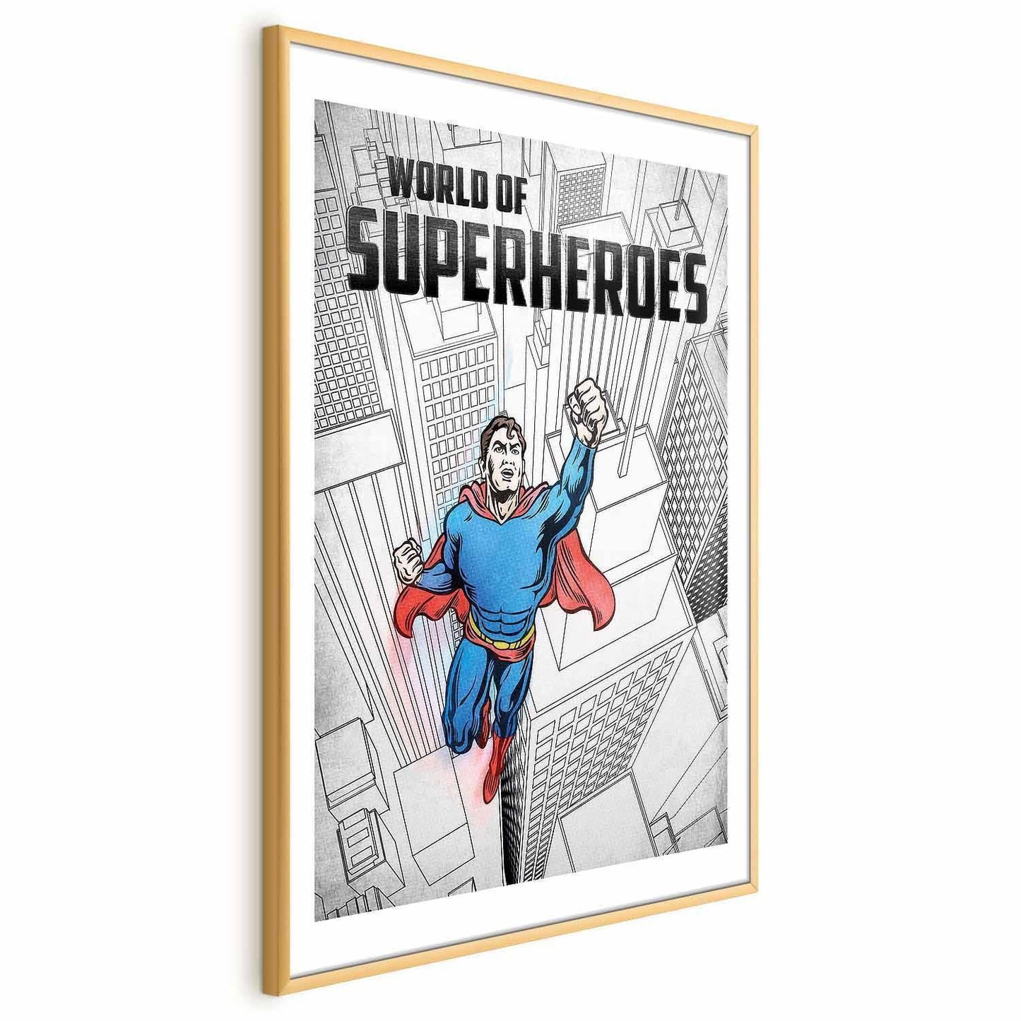 Poster - World of Superheroes Artgeist
