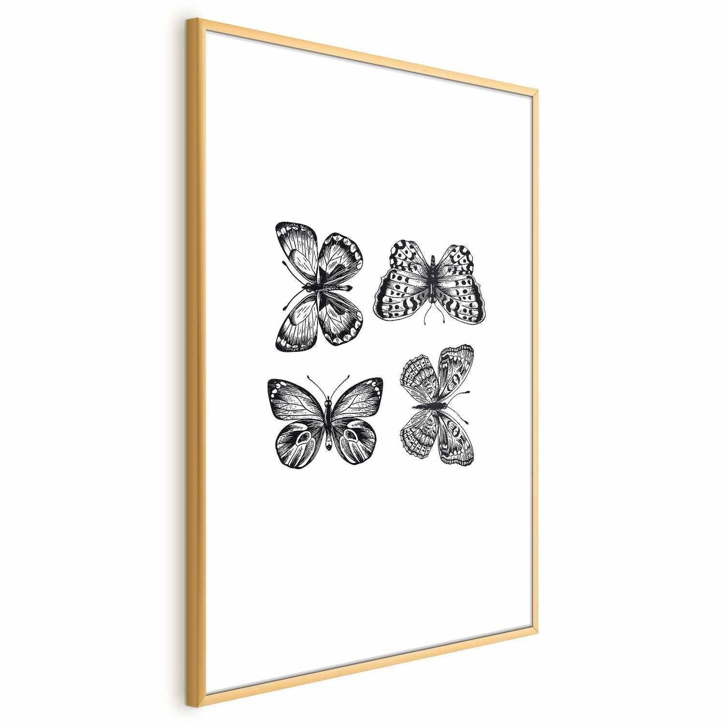 Poster - Four Butterflies Artgeist