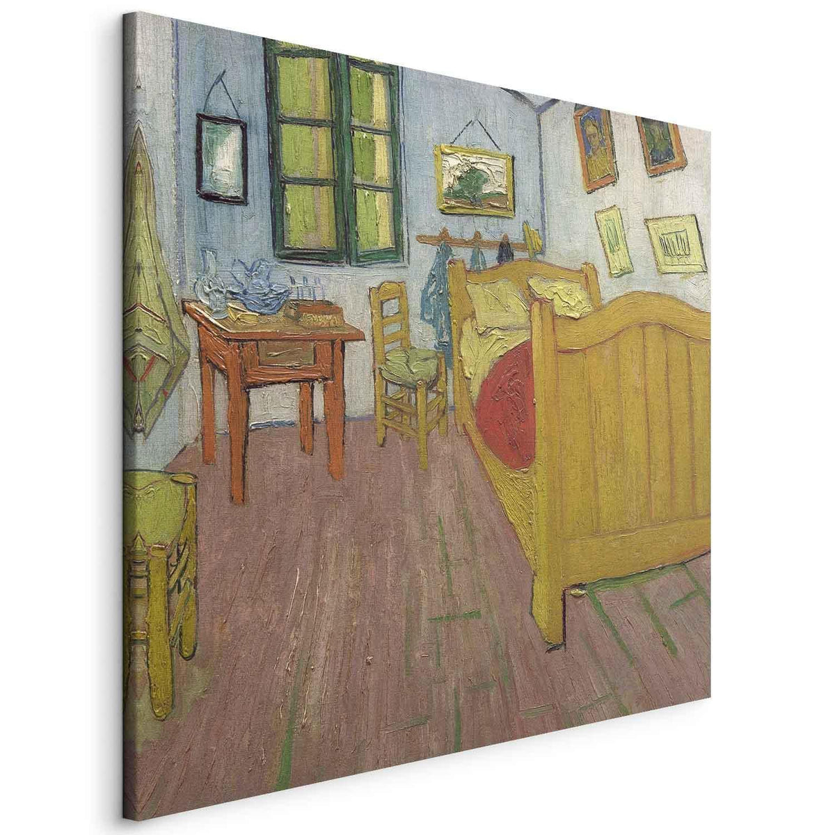 Leinwandbild - Vincent Van Gogh – The bedroom