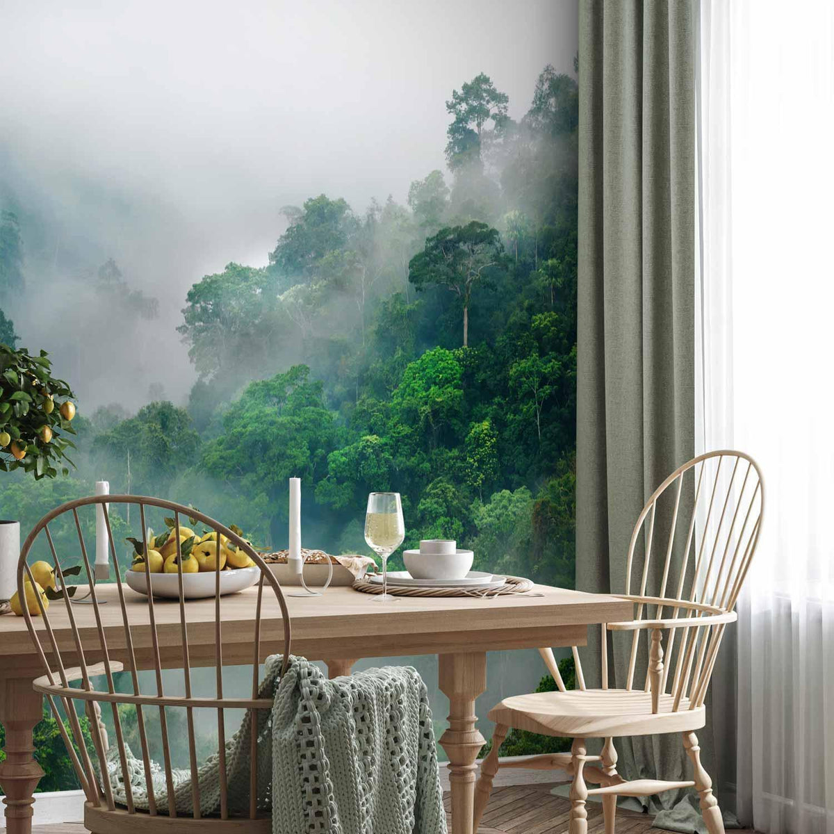 Fototapete - Morning Fog