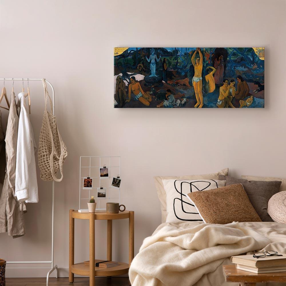 Leinwandbild - Paul Gauguin – Where Do We Come From? What Are We? Where Are We Going?