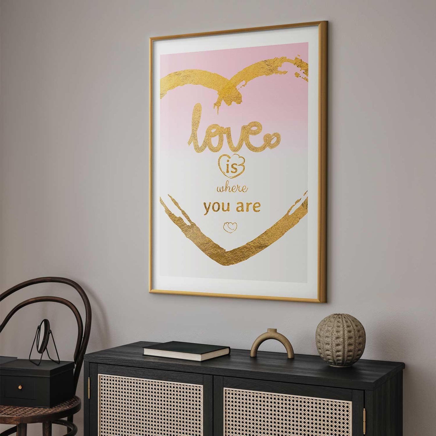 Poster - Love Is Where You Are Artgeist