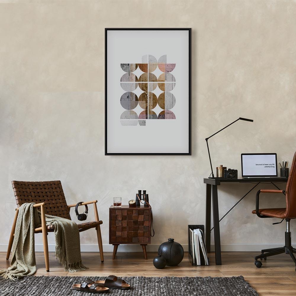 Leinwandbild - Harmonious Shape (1 Part) Vertical
