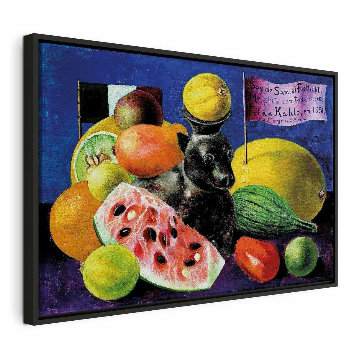 Leinwandbild - Frida Kahlo – Still Life