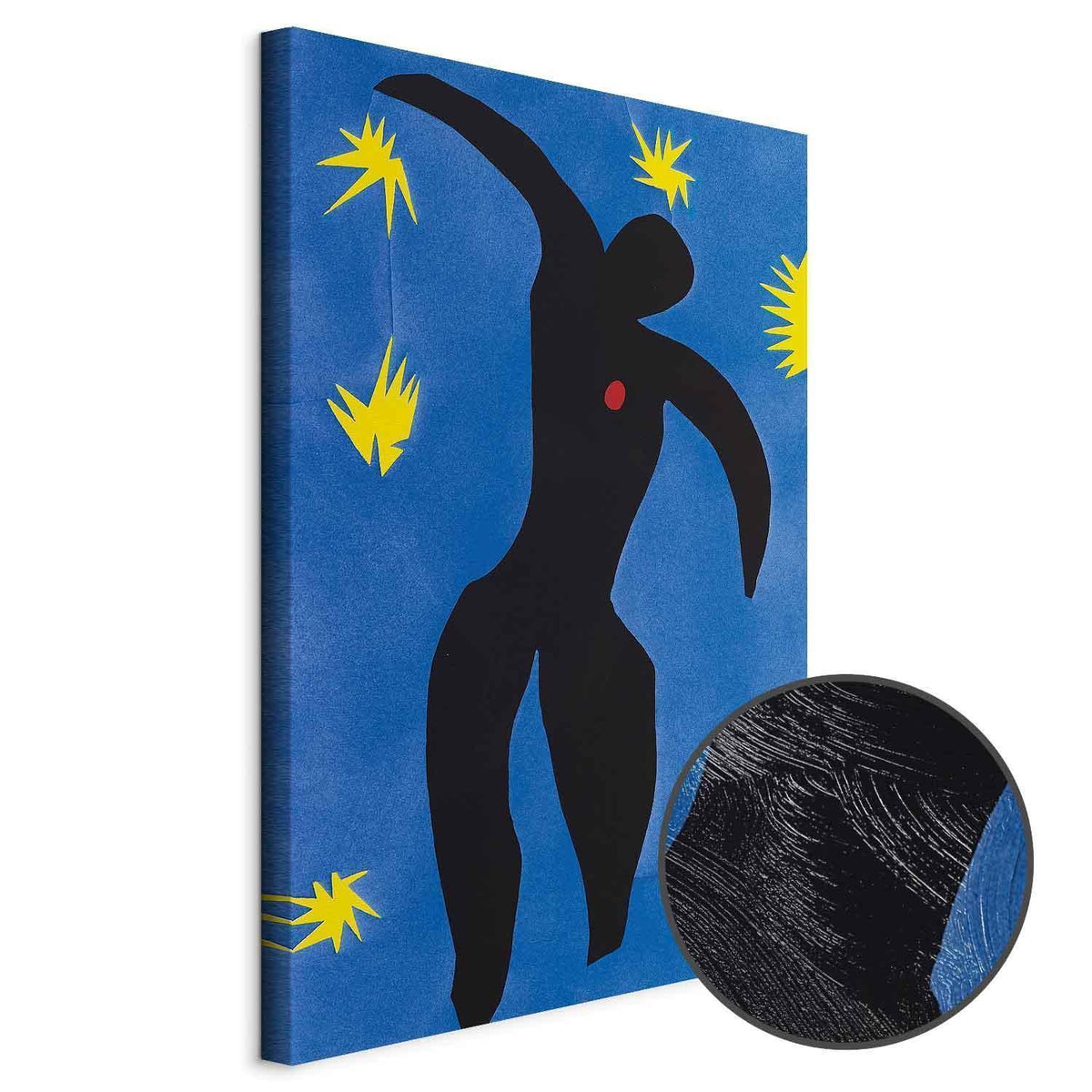 Leinwandbild - Henri Matisse – Icarus (from Jazz)