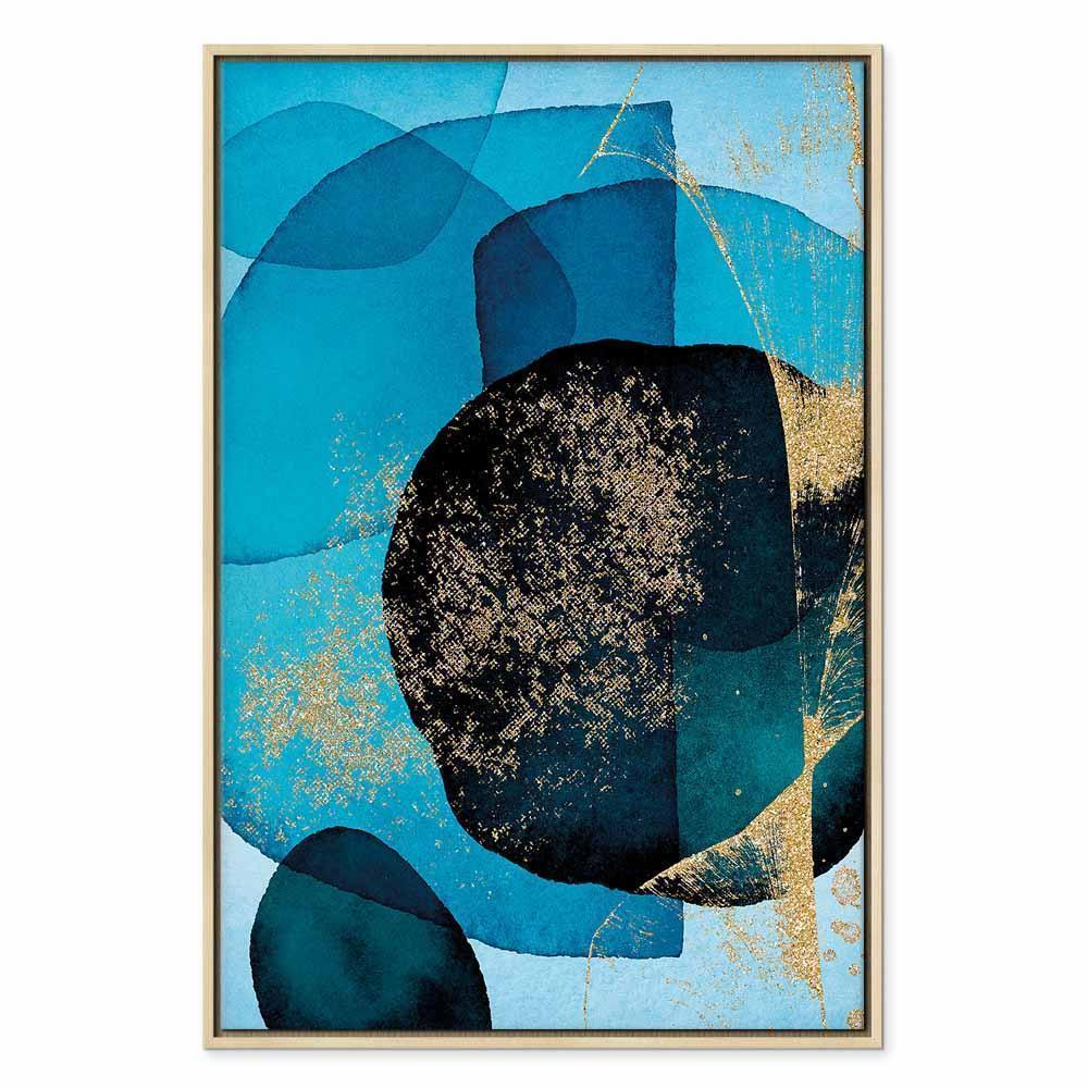 Leinwandbild - Ocean Kaleidoscope (1 Part) Vertical