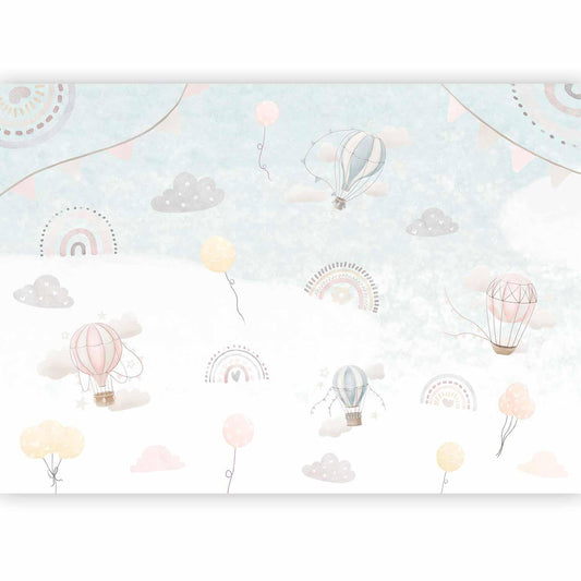 Fototapete - Adventure Among the Clouds