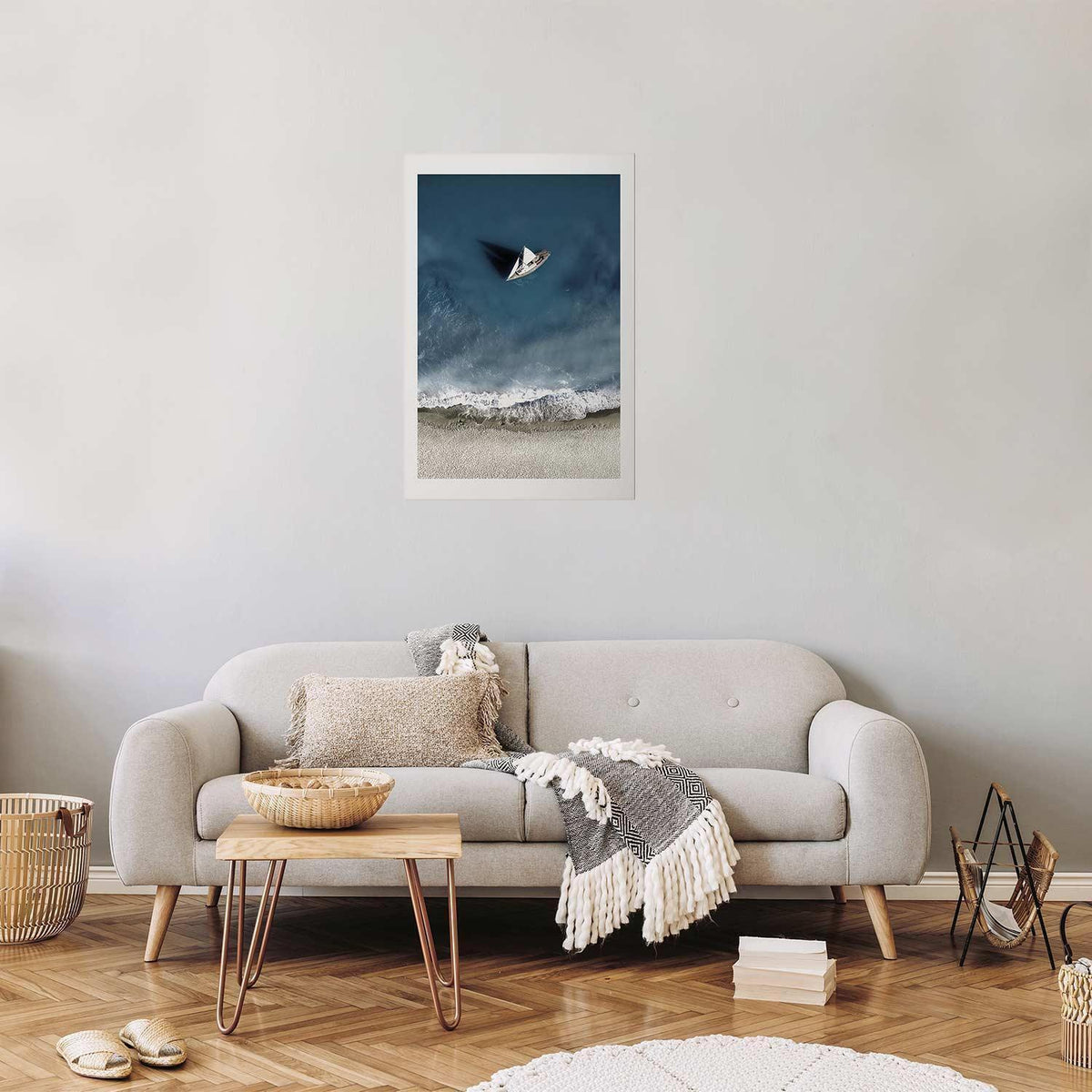 Poster - Yacht on the Sea