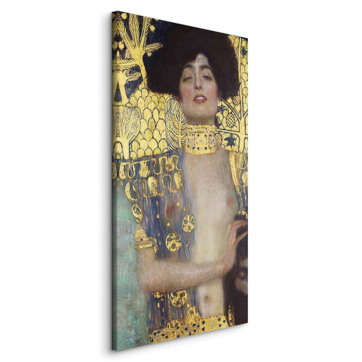 Leinwandbild - Gustav Klimt – Judith and the Head of Holofernes