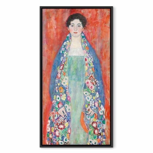 Leinwandbild - Gustav Klimt – Portrait of Fräulein Lieser