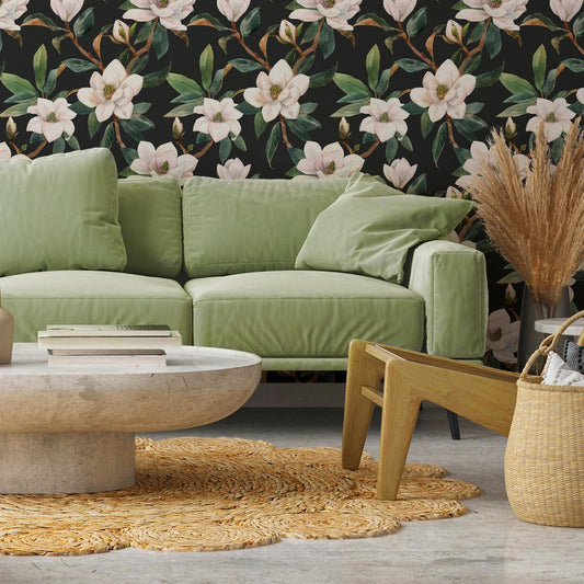 Tapete - White Magnolias Artgeist