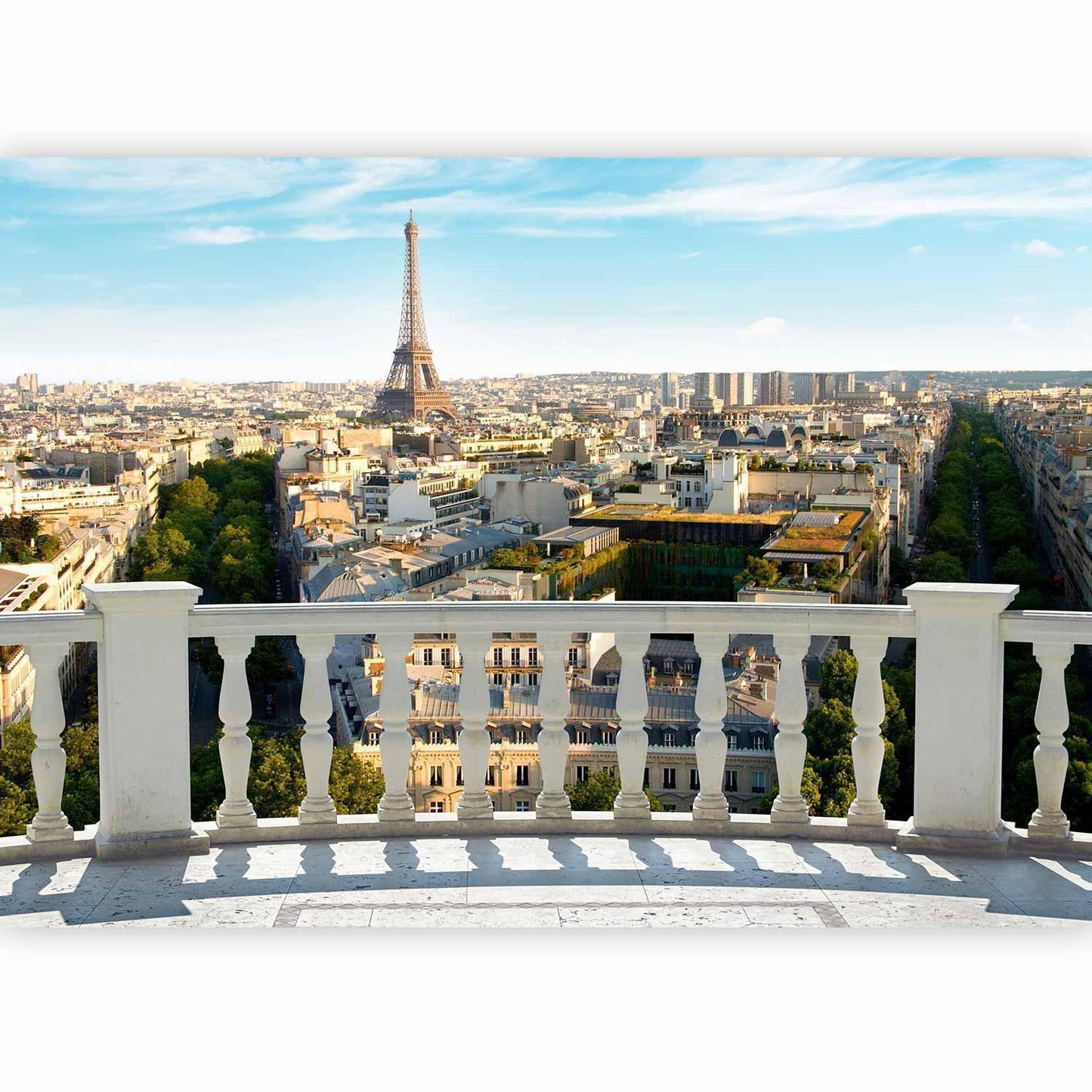 Fototapete - Paris at noon Artgeist