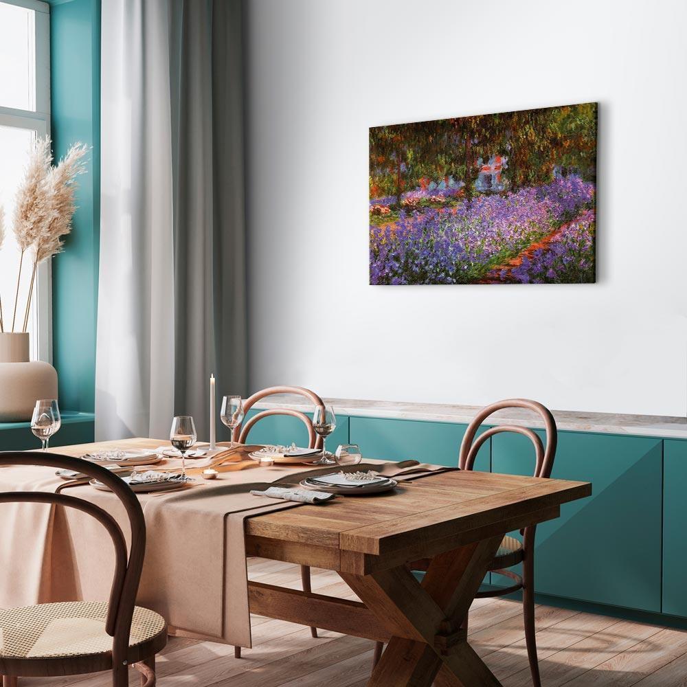 Leinwandbild - Claude Monet – The Artist’s Garden at Giverny