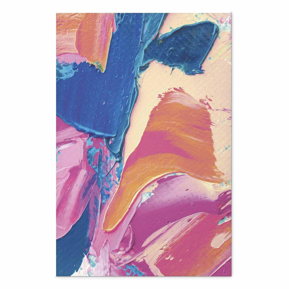 Poster - Colorful Expression - strong contrasts in an energetic composition