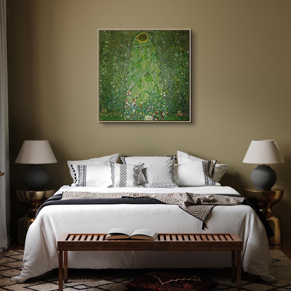 Leinwandbild - Gustav Klimt – The Sunflower